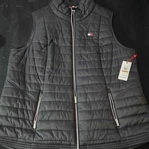 Tommy Hilfiger Women's Black Quilted Vest